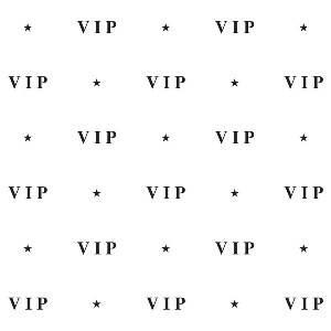 Wanddecoratie VIP