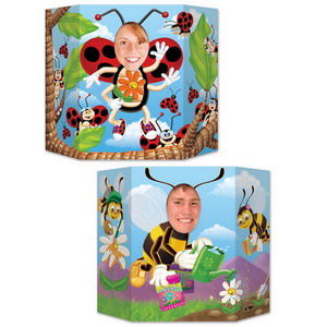 Selfie decor vrolijke insecten