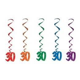 Hangdecoratie Whirls 30 jaar