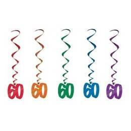 Hangdecoratie Whirls 60 jaar