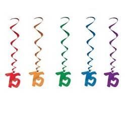 Hangdecoratie Whirls 75 jaar
