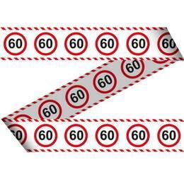 Afzetlint 60 jaar verkeersbord