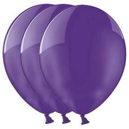 Ballonnen donkerpaars 100 stuks