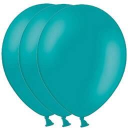 Ballon turquoise 100 stuks
