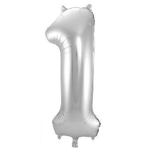 Folieballon 1 jaar voor lucht of helium MEGA