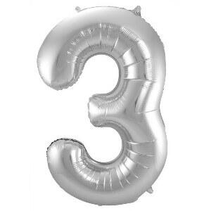 Folieballon 3 jaar voor lucht of helium MEGA