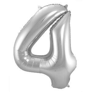 Folieballon 4 jaar voor lucht of helium MEGA