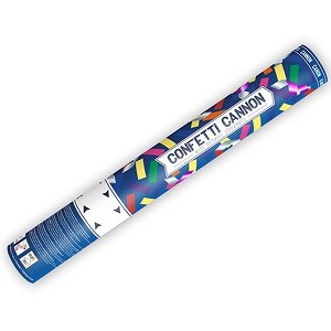 Confetti Cannon gekleurd 40cm