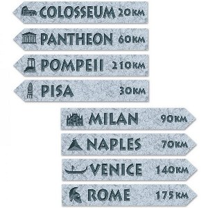 Decoraties Street Signs Italië