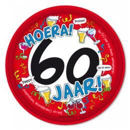 Dienblad 60 jaar