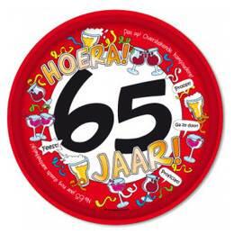 Dienblad 65 jaar