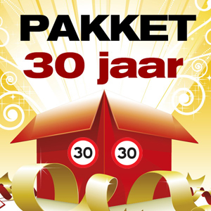 Feestpakket 30 jaar verkeersbord