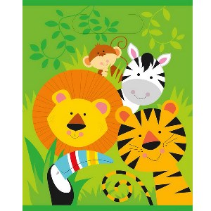 Feestzakjes Jungle dieren 8 stuks