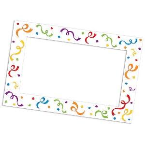 Foto frame serpentine en confetti