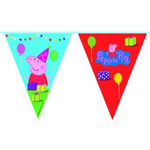Vlaggenlijn Peppa Pig feest