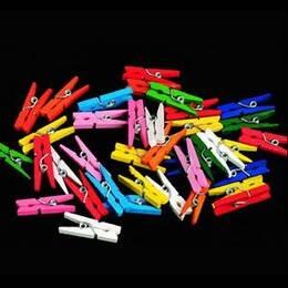 Wasknijpers gekleurd 20 stuks