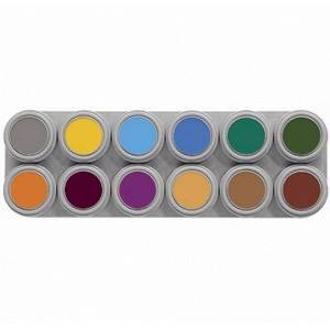 Grimas schmink palet 12 kleuren B