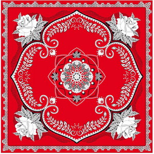 Zakdoek rood